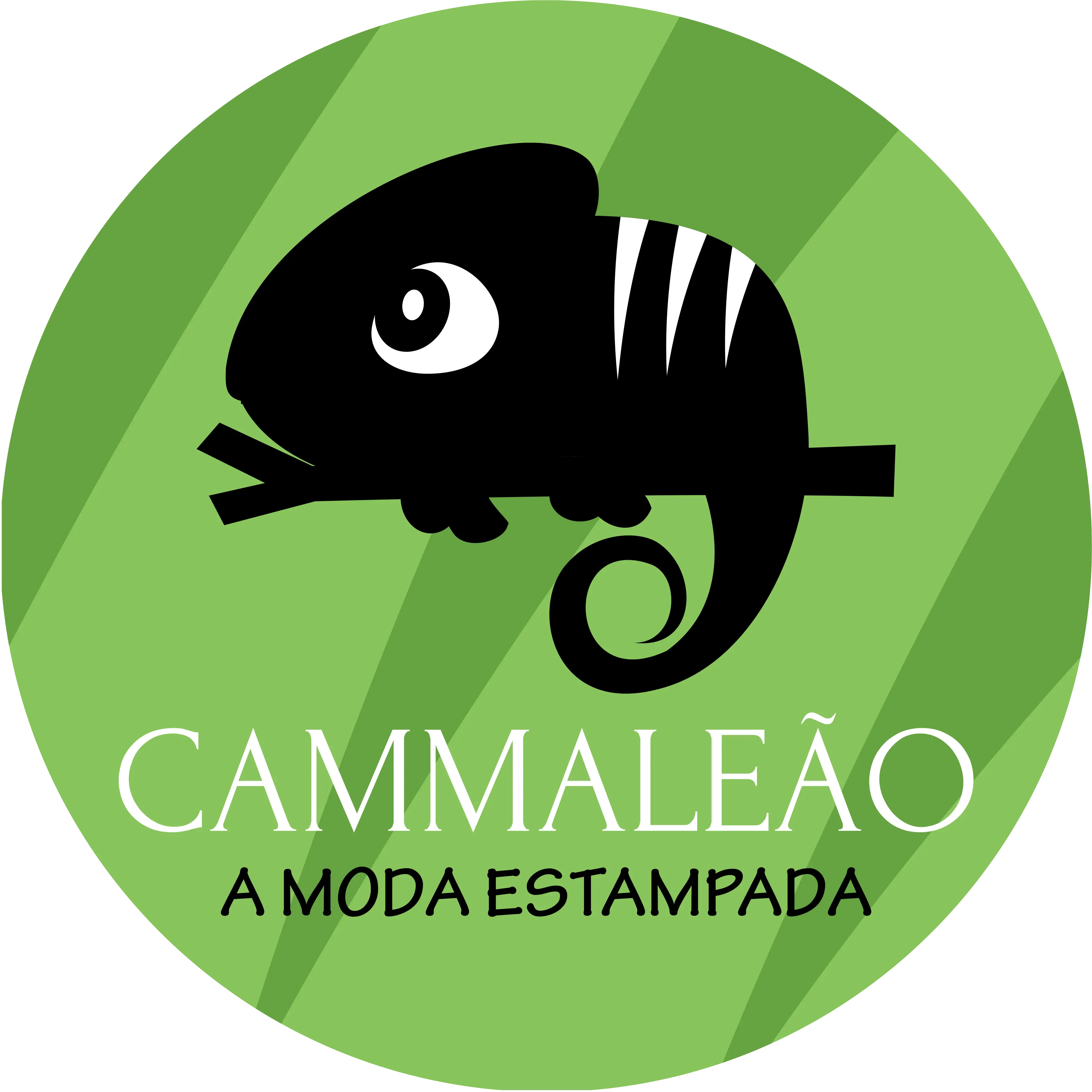 Logo Cammaleão A Moda Estampada